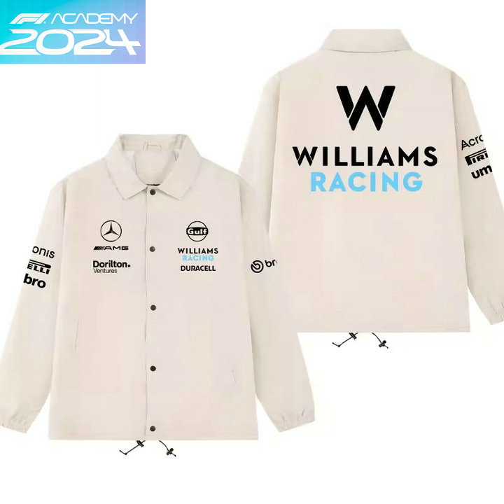 2024 Veste Williams Racing F1 AMG Surchemise épaisse Homme